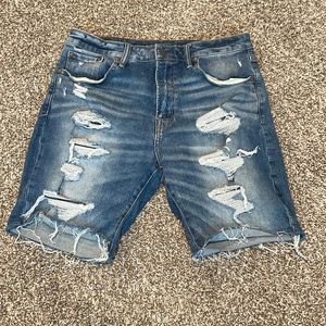 Blue Jean Shorts